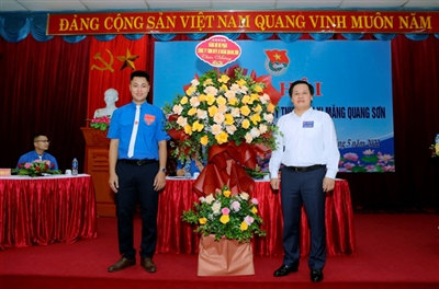 Đoàn TNCS HCM Công ty TNHH MTV Xi măng Quang Sơn long trọng tổ chức Đại hội nhiệm kỳ 2022-2027