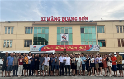 Công ty TNHH MTV Xi măng Quang Sơn tổ chức cho CBCNV đi nghỉ mát năm 2023 tại Sầm Sơn, Thanh Hóa